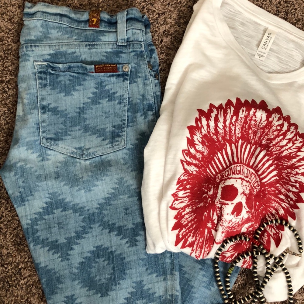 RARE 7 for all mankind jeans